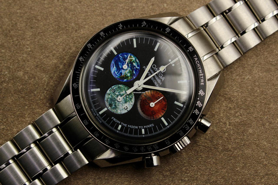 Omega Speedmaster Professional Moonwatch From The Moon To Mars Edition Limitée (Box/Paper)