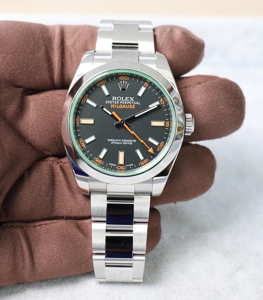 Rolex | Milgauss | 116400GV | Steel | 40 mm | Steel | Black | Automatic