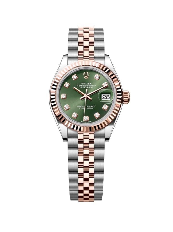 Rolex | Datejust | 279171 | Gold/Steel | 28 mm | Gold/Steel | Green | Automatic