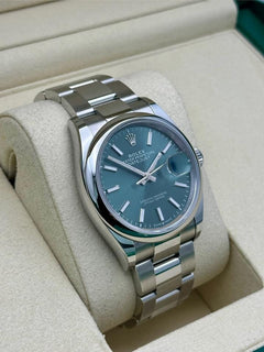 Rolex | Datejust | 126200 | Steel | 36 mm | Steel | Green | Automatic