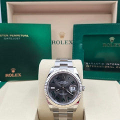 Rolex | Datejust | 126334 | Steel | 41 mm | Steel | Green | Automatic
