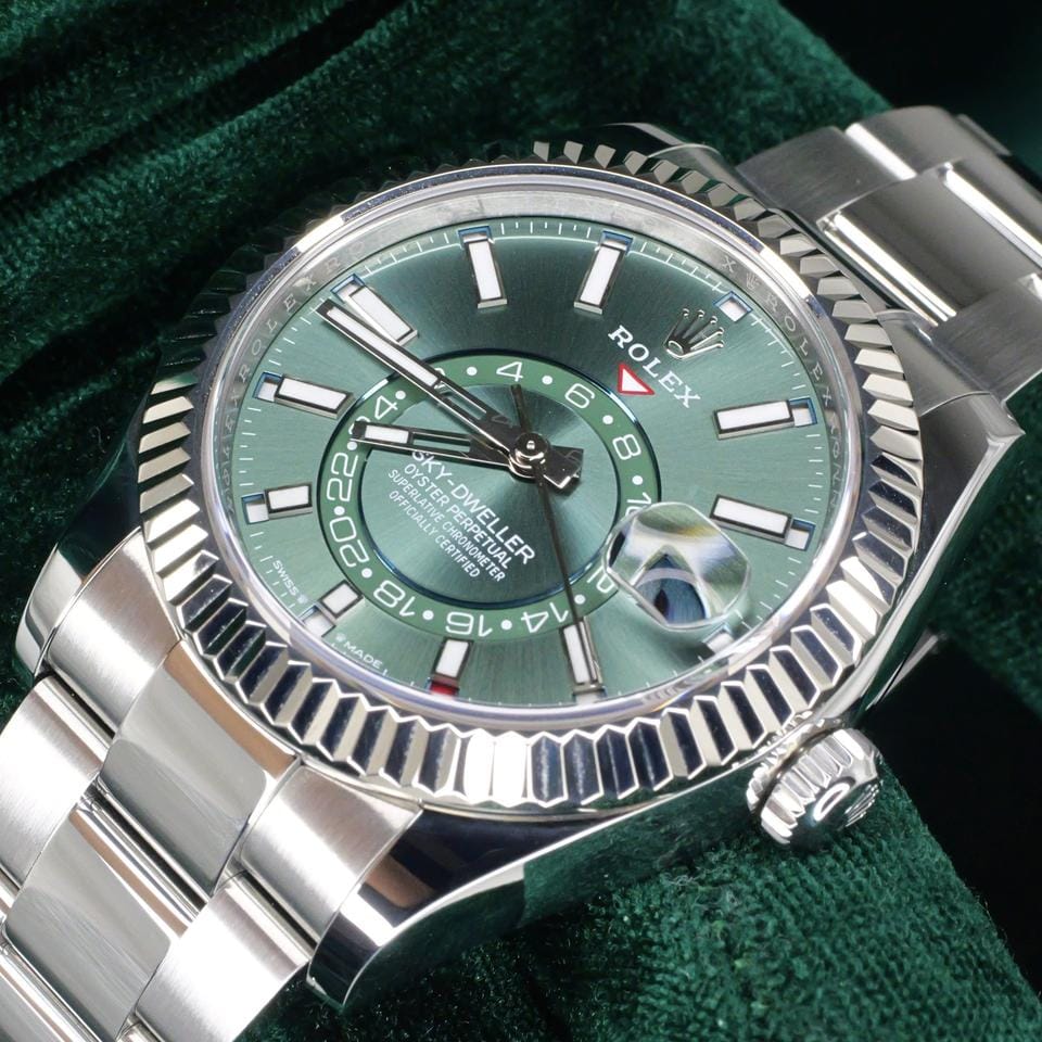 Rolex | Sky-Dweller | 336934 | Steel | 42 mm | Steel | Green | Automatic