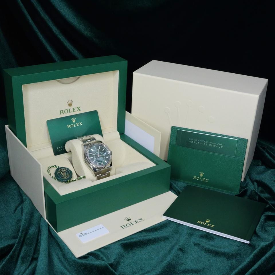 Rolex | Sky-Dweller | 336934 | Steel | 42 mm | Steel | Green | Automatic