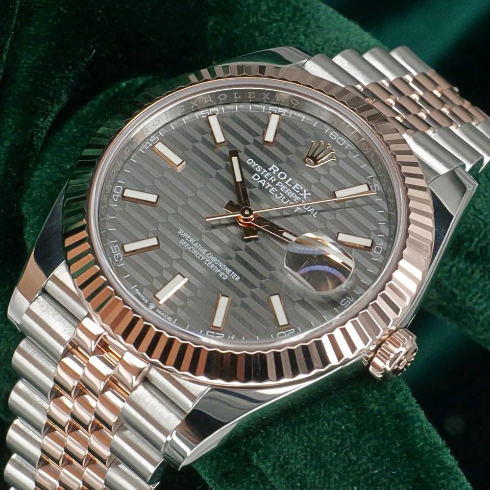 Rolex | Datejust | 126331 | Steel | 41 mm | Gold/Steel | Grey | Automatic