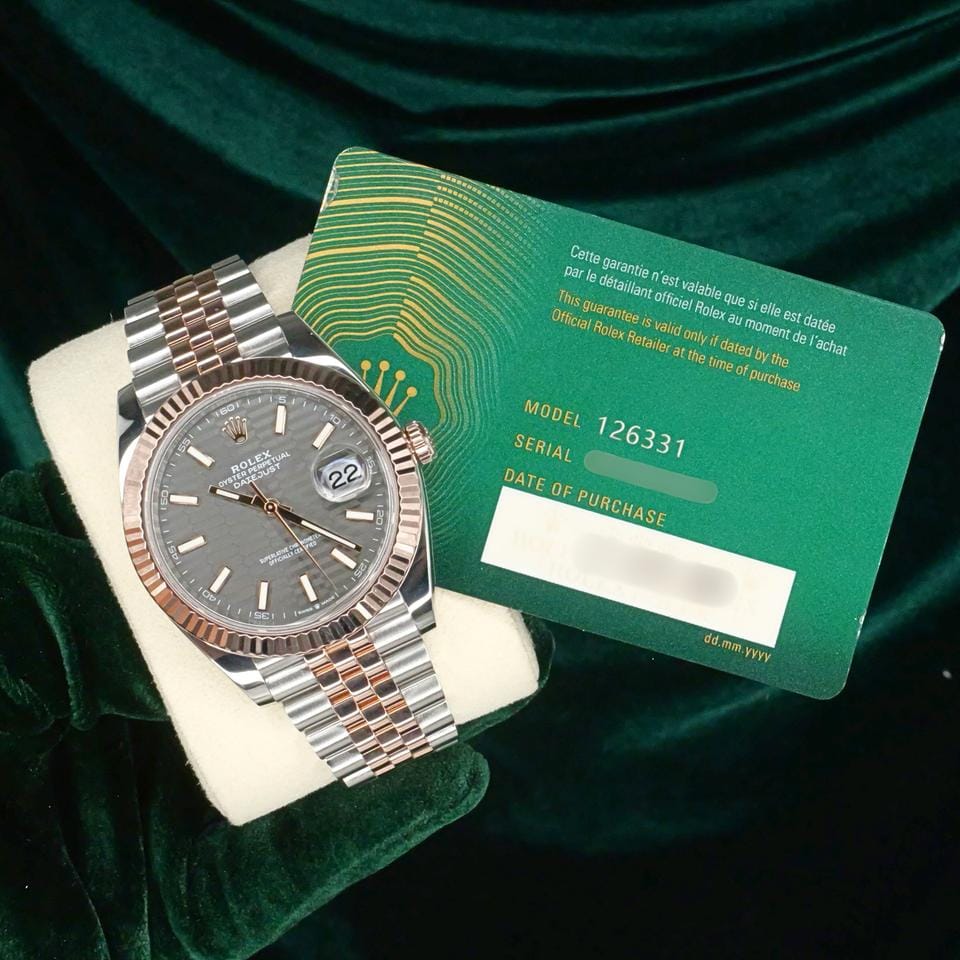 Rolex | Datejust | 126331 | Steel | 41 mm | Gold/Steel | Grey | Automatic