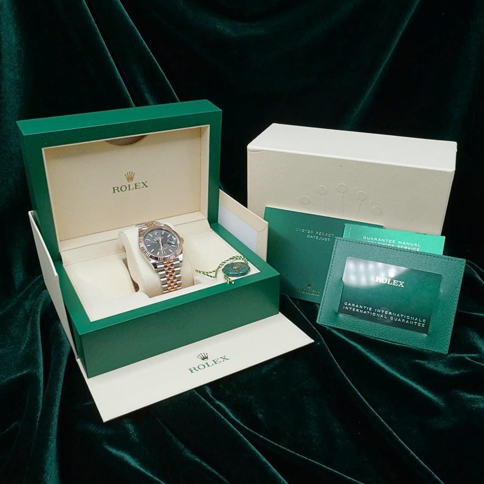 Rolex | Datejust | 126331 | Steel | 41 mm | Gold/Steel | Grey | Automatic