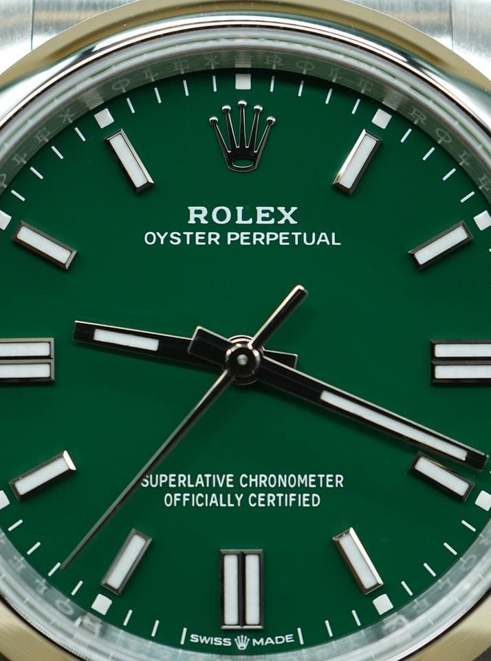 Rolex | Oyster Perpetual | 126000 | Steel | 36 mm | Steel | Green | Automatic