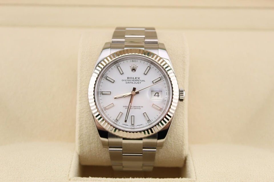 Rolex | Datejust | 126334 | Steel | 41 mm | Steel | White | Automatic