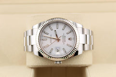 Rolex | Datejust | 126334 | Steel | 41 mm | Steel | White | Automatic