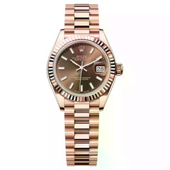 Rolex | Datejust | 279175-0007 | 28 mm | Rose gold | Brown | Automatic