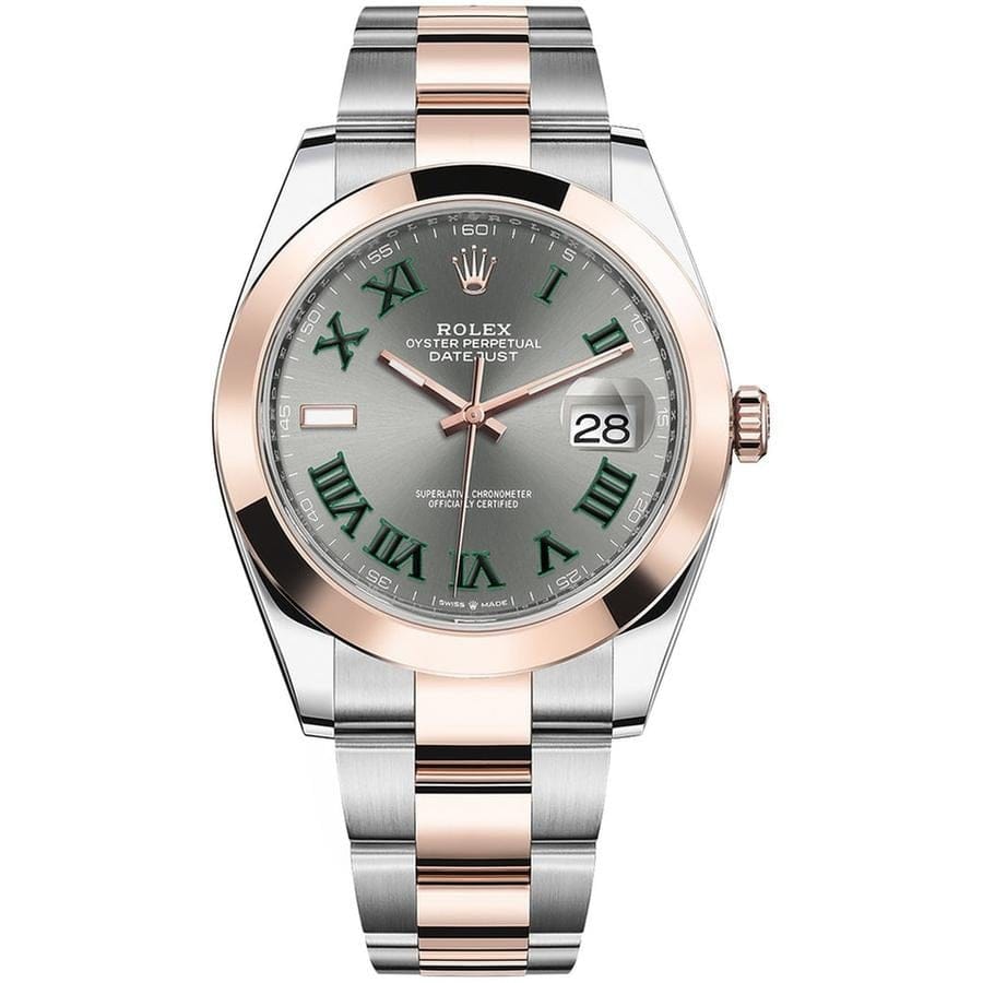Rolex | Datejust | 126301-0015 | 41 mm | Gold/Steel | Grey | Automatic