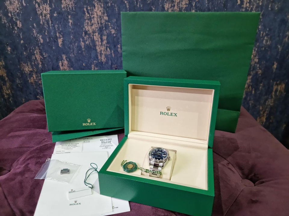 Rolex | Datejust | 126234-0038 | Steel | 36 mm | Steel | Blue | Automatic