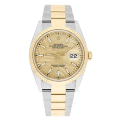 Rolex | Datejust | 126233-0038 | 36 mm | Gold/Steel | Automatic