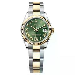 Rolex | Datejust | 278273-0015 | 31 mm | Gold/Steel | Green