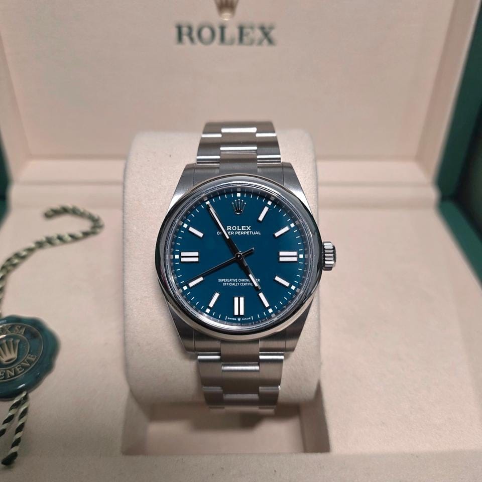 Rolex Oyster Perpetual MED BLUE 41mm ref : 134300 NEUVE 03/2026