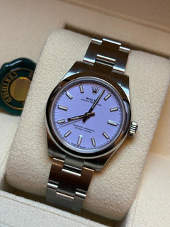 Rolex | Oyster Perpetual | 277200 | Steel | 31 mm | Steel | Purple | Automatic