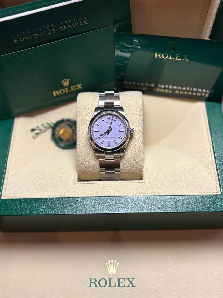 Rolex | Oyster Perpetual | 277200 | Steel | 31 mm | Steel | Purple | Automatic