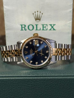 Rolex | Datejust | 68273 | Steel | 31 mm | Gold/Steel | Blue | Automatic