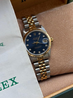Rolex | Datejust | 68273 | Steel | 31 mm | Gold/Steel | Blue | Automatic