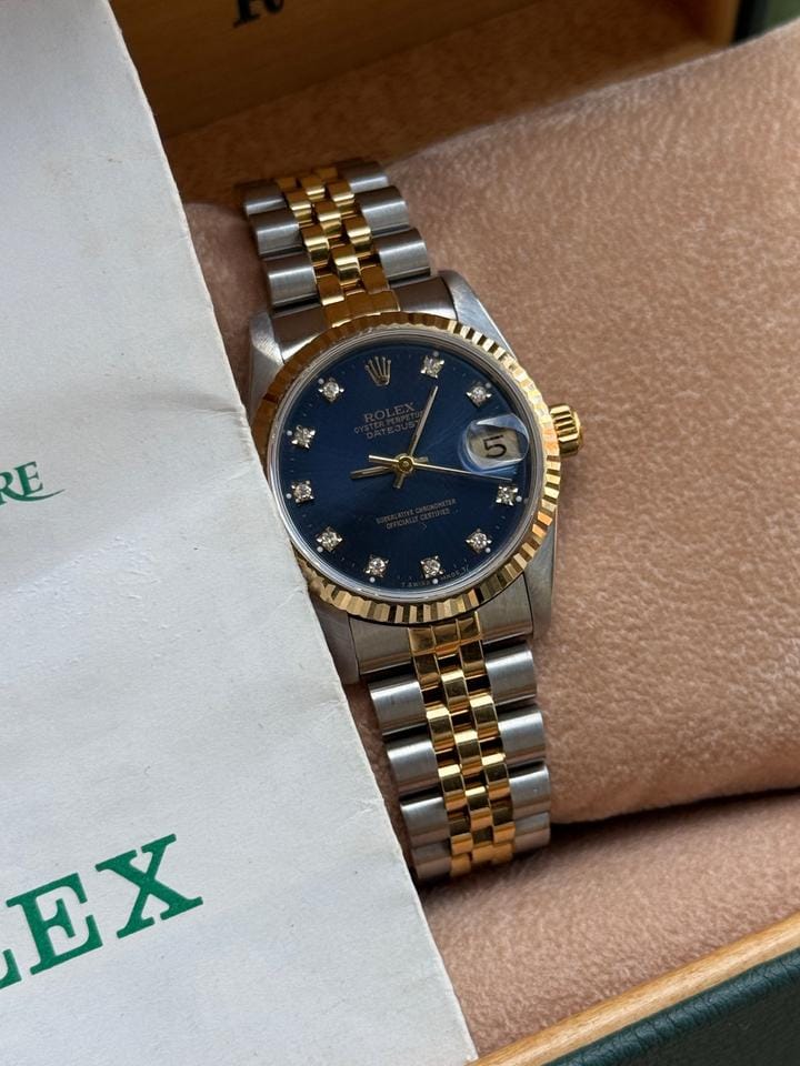 Rolex | Datejust | 68273 | Steel | 31 mm | Gold/Steel | Blue | Automatic