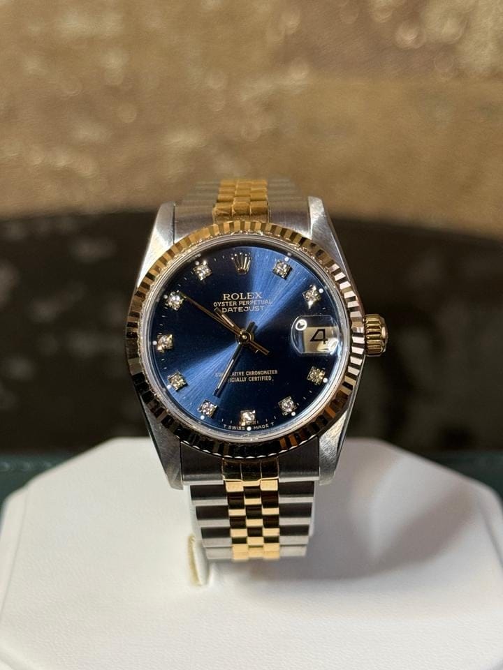 Rolex | Datejust | 68273 | Steel | 31 mm | Gold/Steel | Blue | Automatic