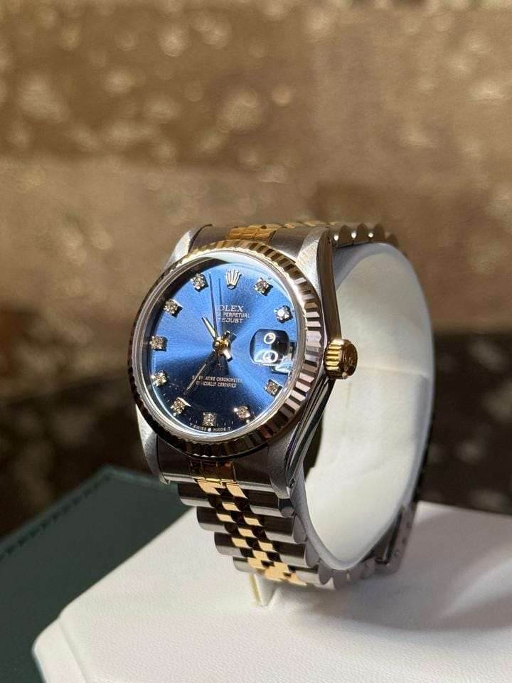 Rolex | Datejust | 68273 | Steel | 31 mm | Gold/Steel | Blue | Automatic