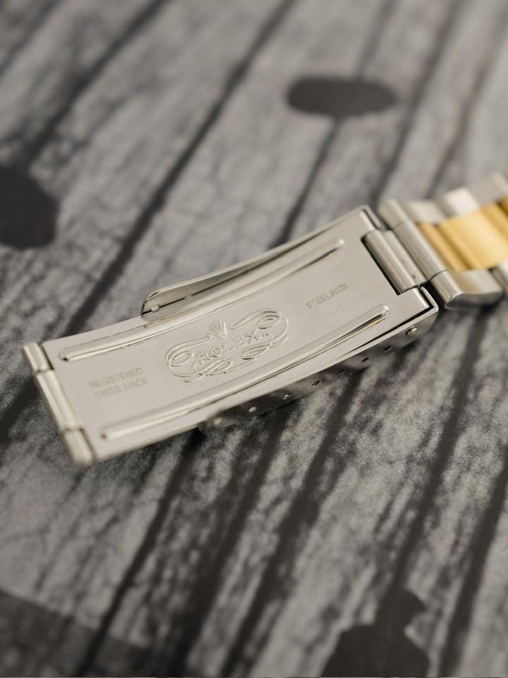 Rolex | Oyster Perpetual | 15233 | Gold/Steel | 34 mm | Gold/Steel | Champagne | Automatic