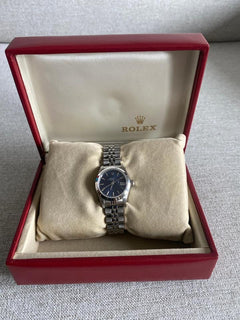 Rolex | Oyster Perpetual | 69160 | Steel | 26 mm | Steel | Blue | Automatic