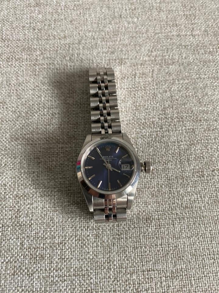 Rolex | Oyster Perpetual | 69160 | Steel | 26 mm | Steel | Blue | Automatic