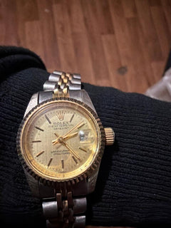 Rolex | Oyster Perpetual | 69240 | Steel | 26 mm | Steel | Champagne | Automatic