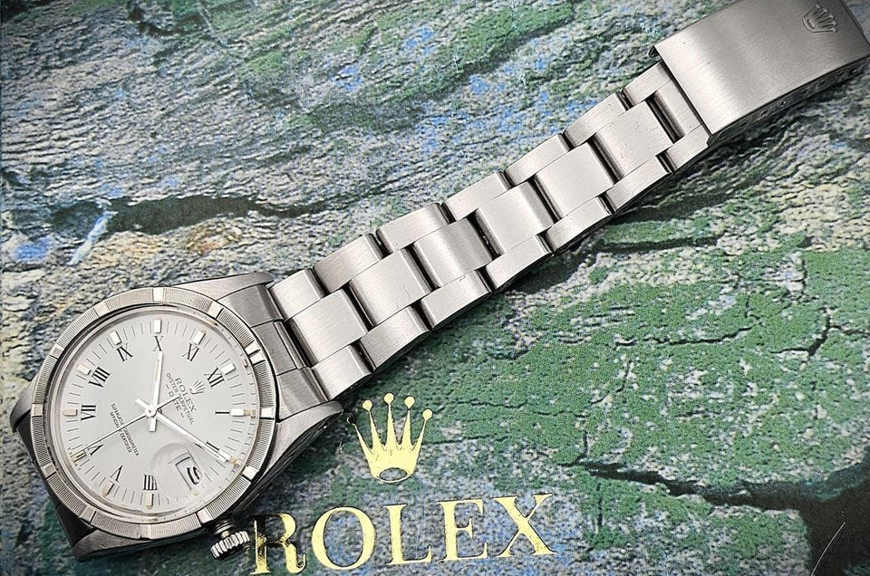 Rolex | Oyster Perpetual | 15010 | Steel | 34 mm | Steel | White | Automatic