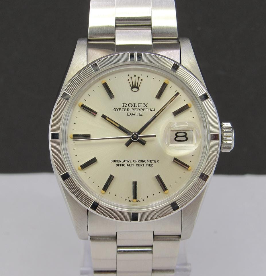 Rolex | Oyster Perpetual | 1501 | Steel | 34 x 43 mm | Steel | Silver | Automatic