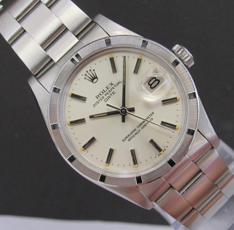 Rolex | Oyster Perpetual | 1501 | Steel | 34 x 43 mm | Steel | Silver | Automatic