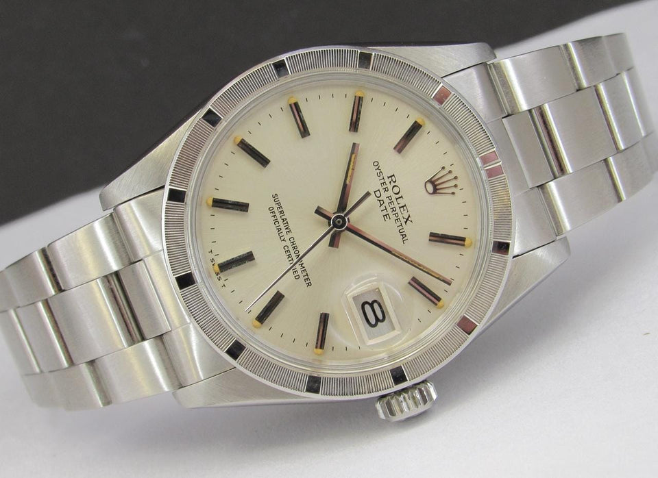 Rolex | Oyster Perpetual | 1501 | Steel | 34 x 43 mm | Steel | Silver | Automatic