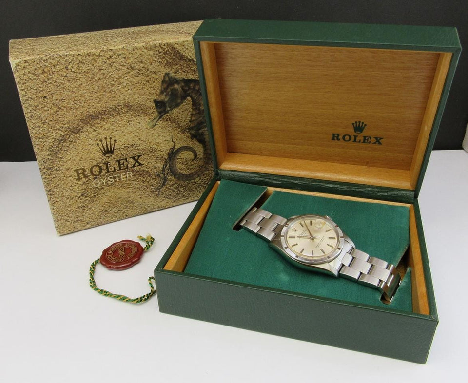 Rolex | Oyster Perpetual | 1501 | Steel | 34 x 43 mm | Steel | Silver | Automatic