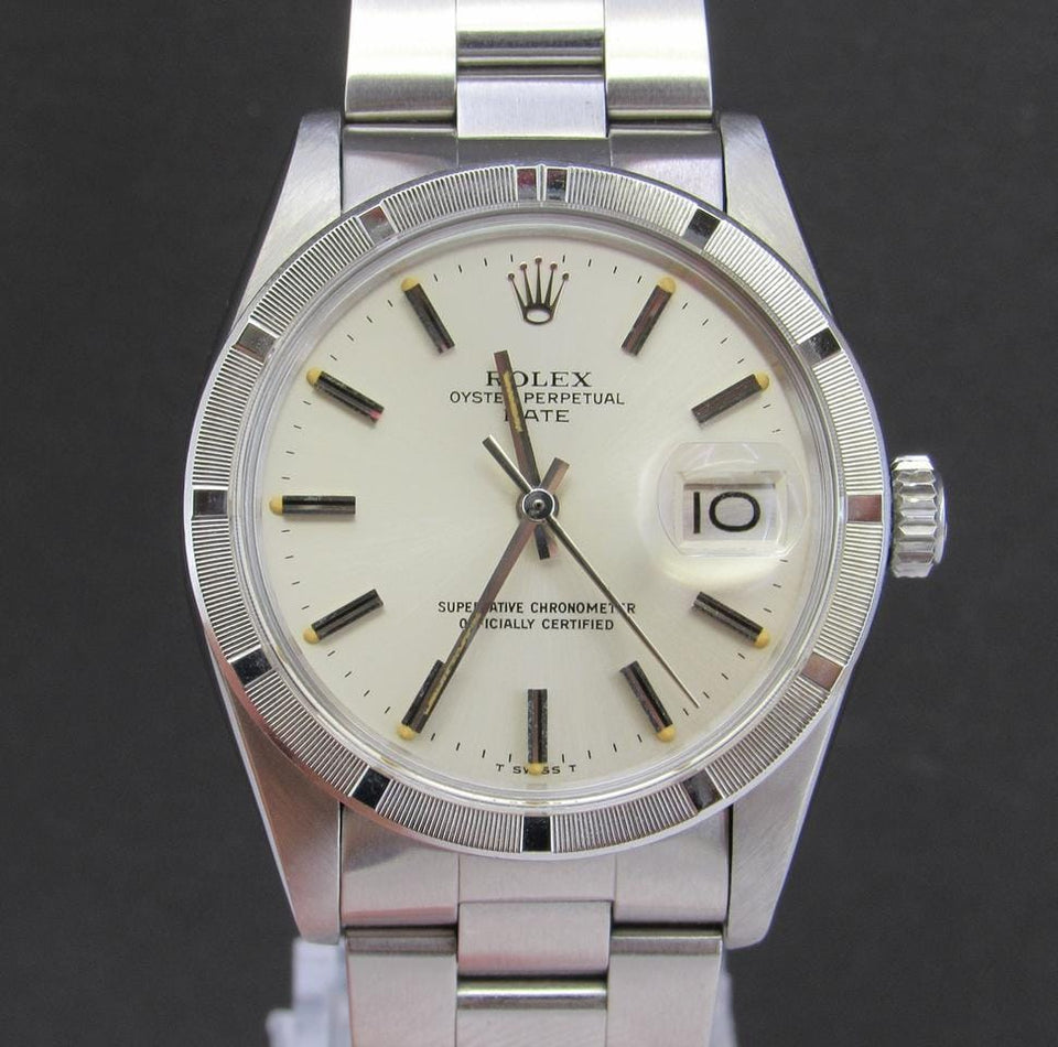Rolex | Oyster Perpetual | 1501 | Steel | 34 x 43 mm | Steel | Silver | Automatic