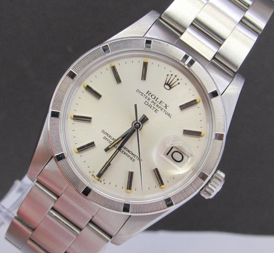 Rolex | Oyster Perpetual | 1501 | Steel | 34 x 43 mm | Steel | Silver | Automatic