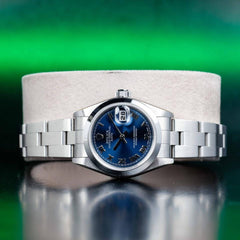 Rolex | Oyster Perpetual | 79160 | Steel | 26 mm | Steel | Blue | Automatic