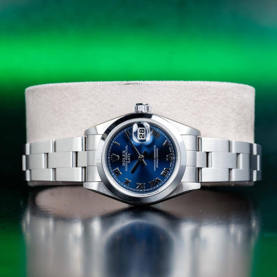 Rolex | Oyster Perpetual | 79160 | Steel | 26 mm | Steel | Blue | Automatic