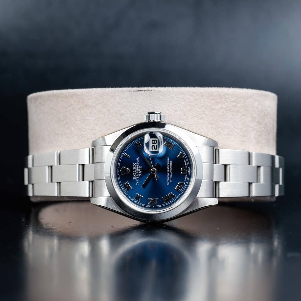 Rolex | Oyster Perpetual | 79160 | Steel | 26 mm | Steel | Blue | Automatic