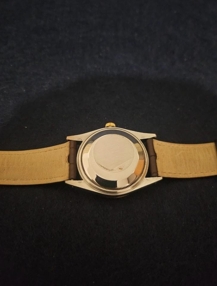 Rolex | Oyster Perpetual | 15233 | Steel | 34 mm | Leather | Automatic