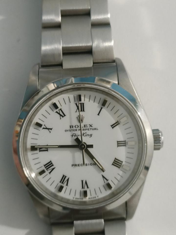Rolex | Air King | 14000 | Steel | 34 mm | Steel | White | Automatic