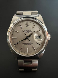 Rolex | Oyster Perpetual | 1500 | Steel | 34 mm | Steel | Silver | Automatic