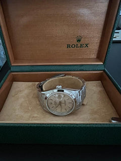 Rolex | Oyster Perpetual | 1500 | Steel | 34 mm | Steel | Silver | Automatic