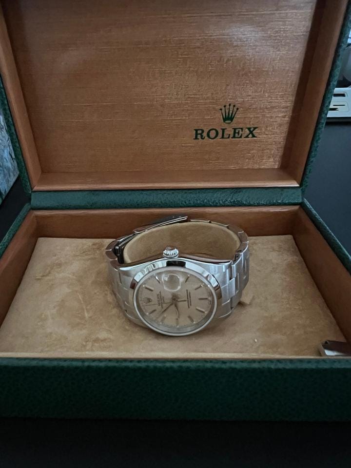 Rolex | Oyster Perpetual | 1500 | Steel | 34 mm | Steel | Silver | Automatic