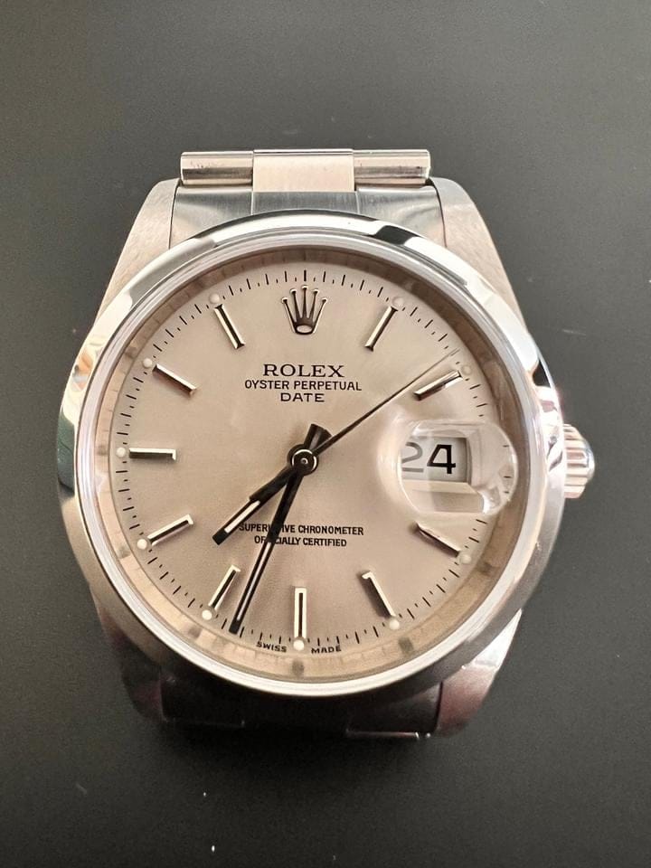 Rolex | Oyster Perpetual | 1500 | Steel | 34 mm | Steel | Silver | Automatic