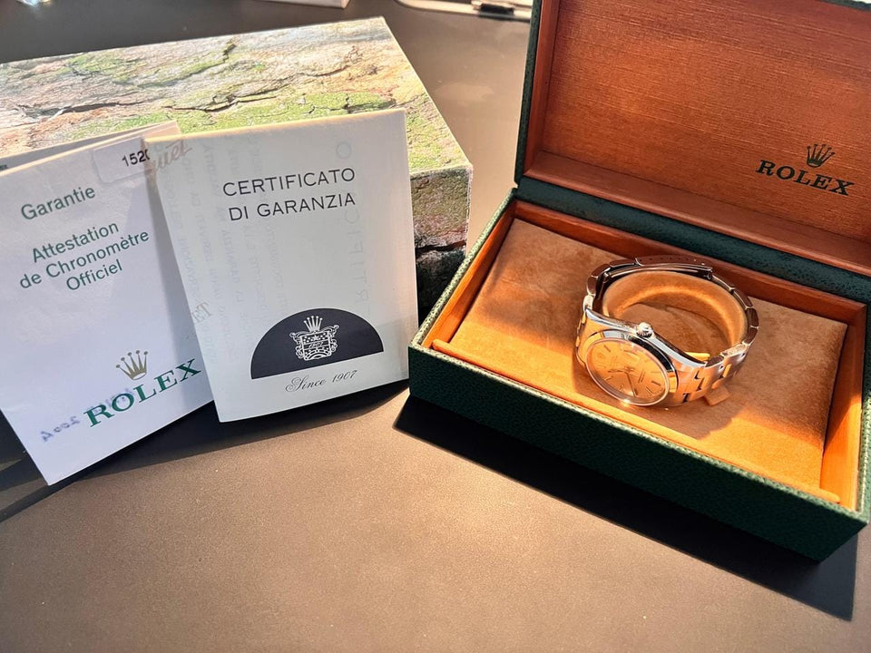 Rolex | Oyster Perpetual | 1500 | Steel | 34 mm | Steel | Silver | Automatic