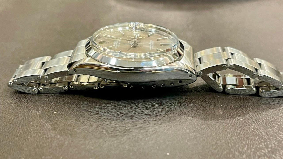 Rolex | Oyster Perpetual | 1500 | Steel | 34 mm | Steel | Grey