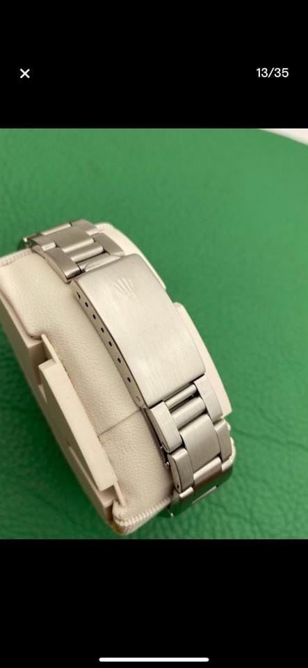 Rolex | Oyster Perpetual | 15210 | Steel | 34 mm | Steel | Champagne | Automatic