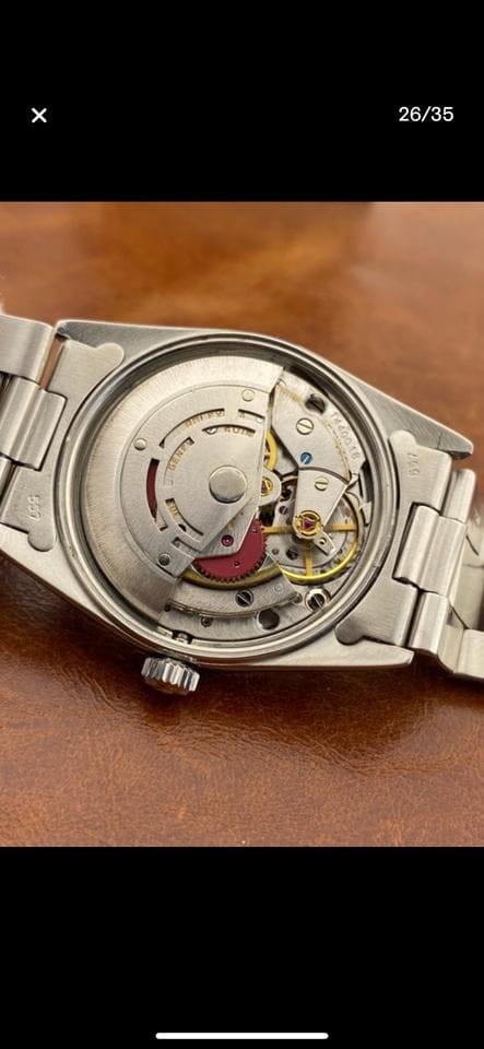 Rolex | Oyster Perpetual | 15210 | Steel | 34 mm | Steel | Champagne | Automatic